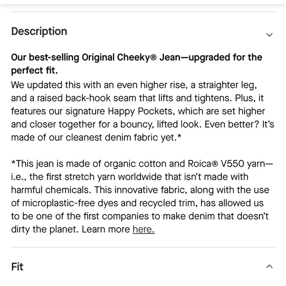 Everlane Original Cheeky Jean - Picture 2 of 5